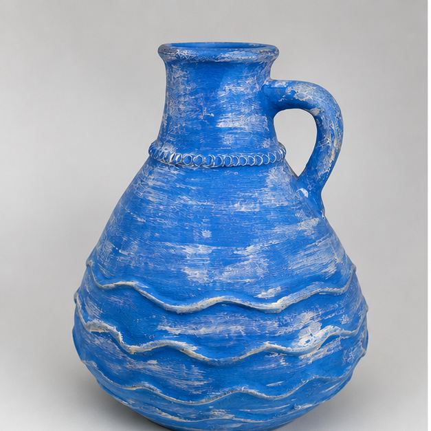 Ocean Blue Pitcher