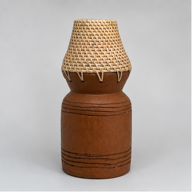 Woven Terracotta Vessel